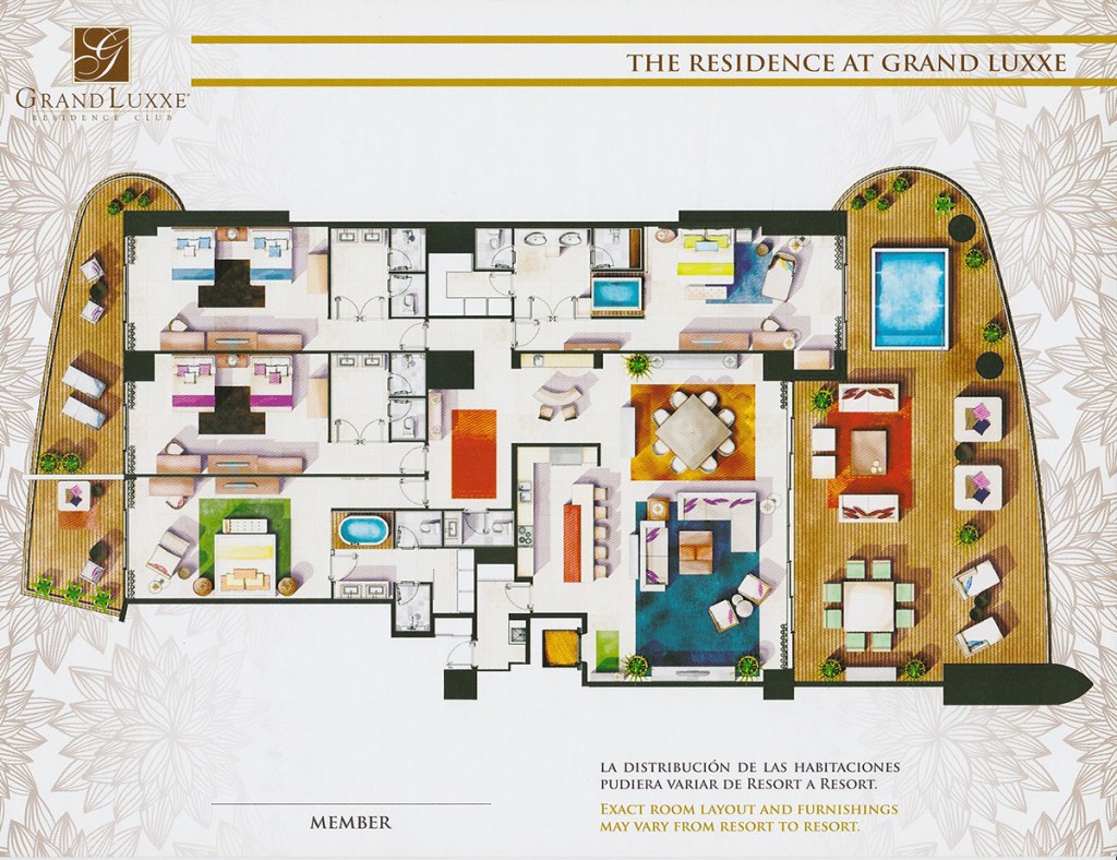 The Residence at Grand Luxxe - Floor Plan