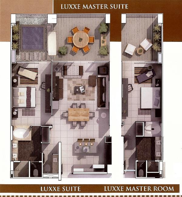 Grand Luxxe Suite - Floor Plan